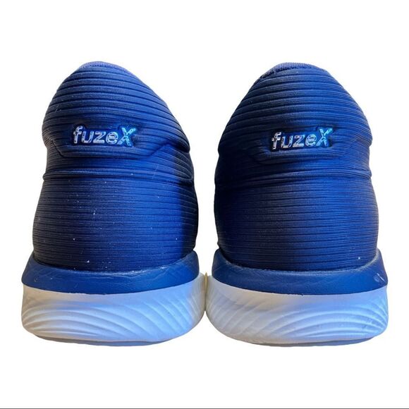 Asics FuzeX Rush Mens Running Trainers 10.5 Navy Blue T718N MSRP $139 - Picture 6 of 7
